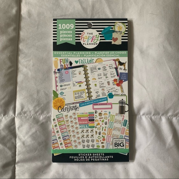 The Happy Planner Other - The Happy Planner Essential Planning Sticker Book